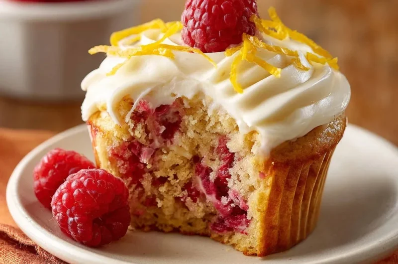 Raspberry Lemon Cupcakes
