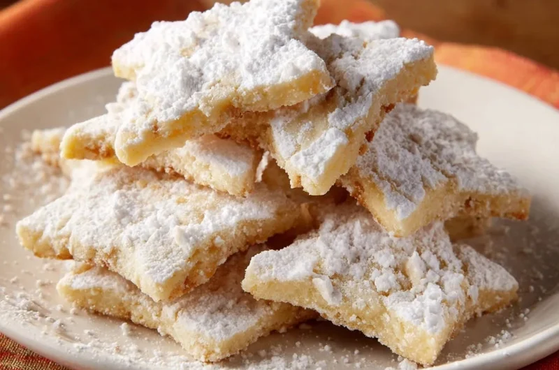 Star-Shaped Shortbread Cookies