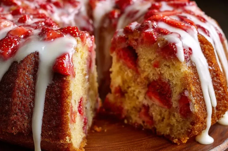 Strawberry Bundt Cake