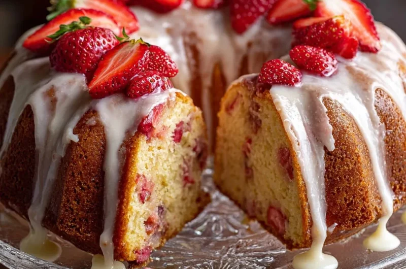 Strawberry Bundt Cake