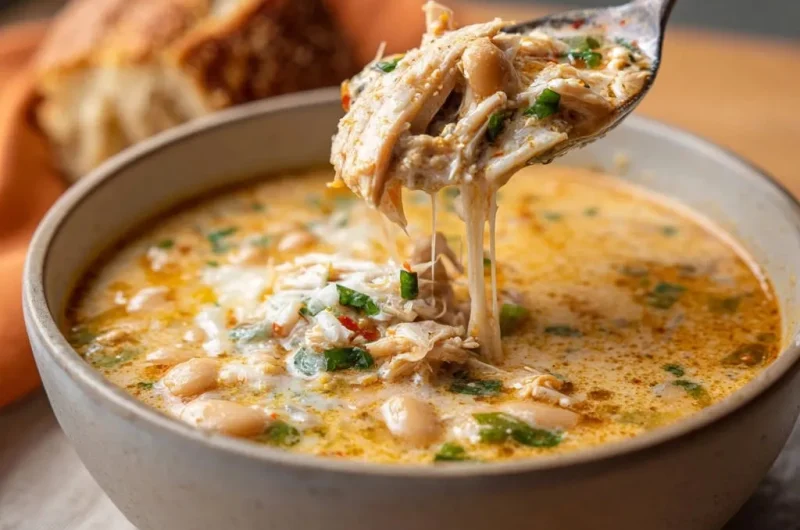 Velvety White Bean Chicken Chili