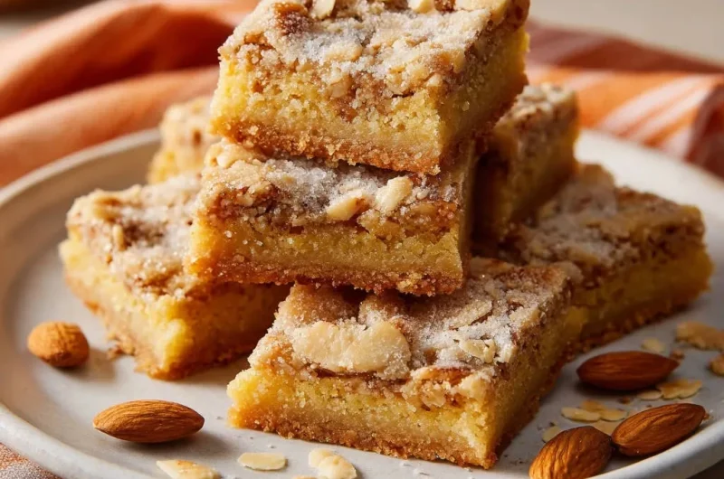Almond Crumble Bars