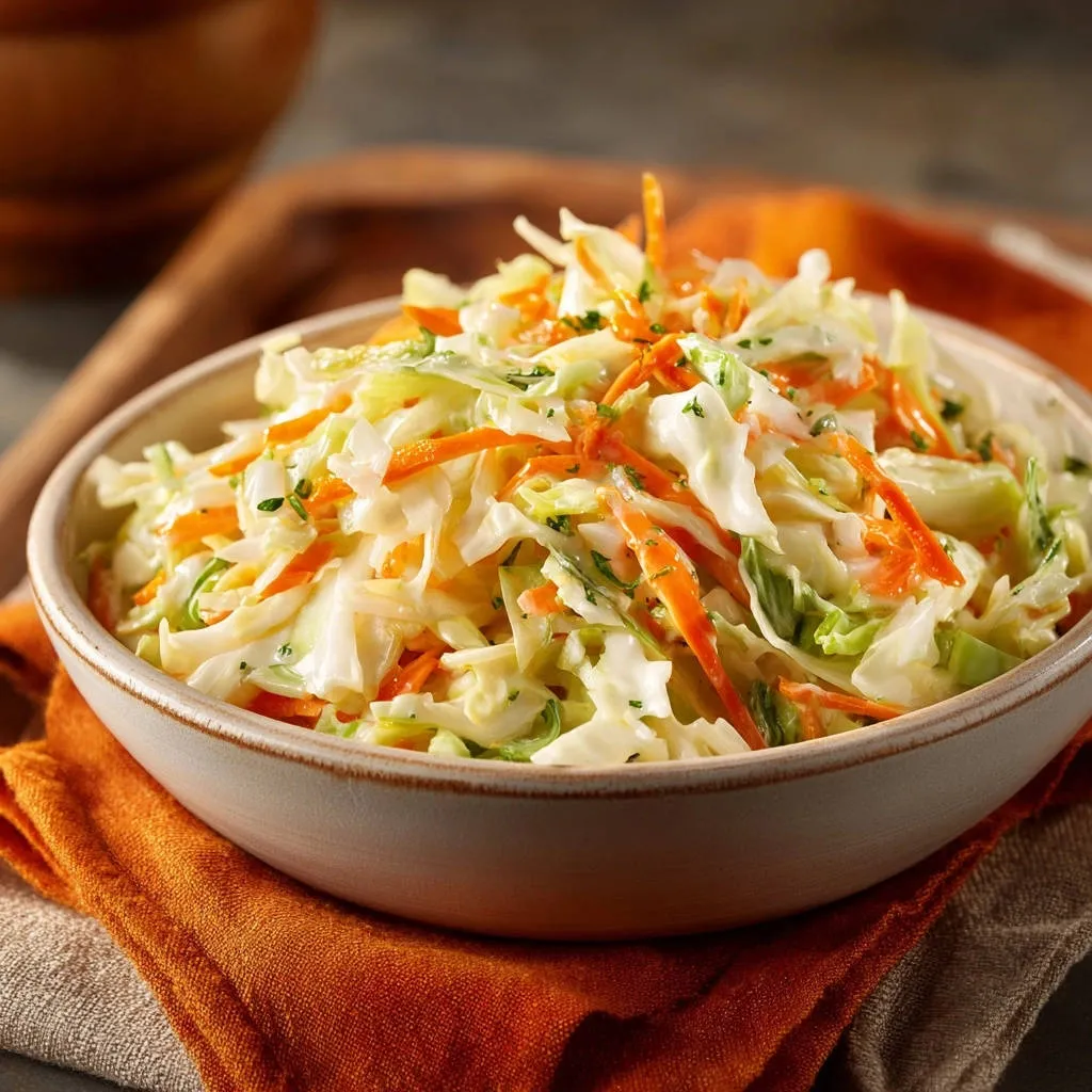 Creamy Classic Coleslaw: Your Never-Watery Secret - recipe image