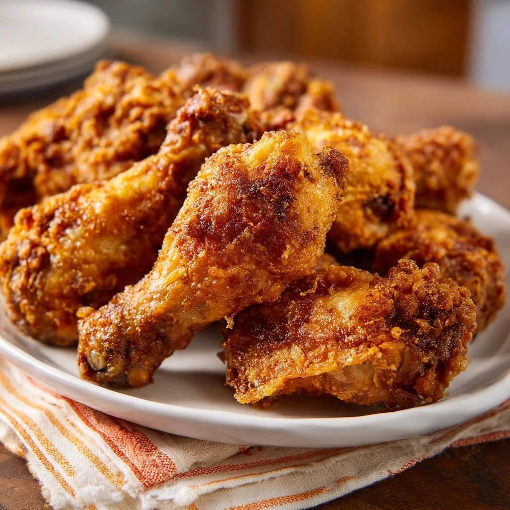 Crispy Golden Fried Chicken: Your Juiciest, Crunchiest Yet! - recipe image