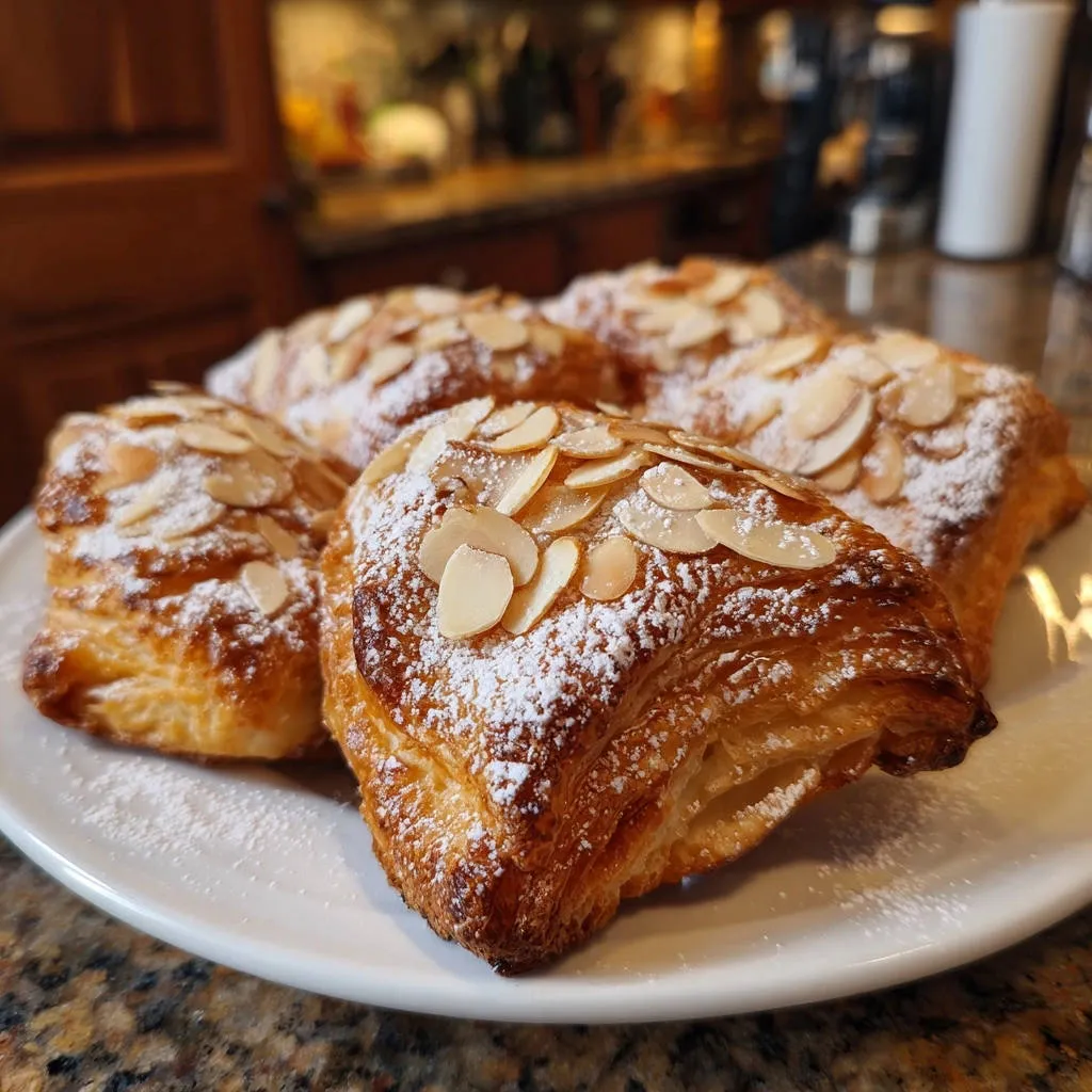 Homemade Almond Pastries: Secrets to Flaky, Airy Bites - recipe image