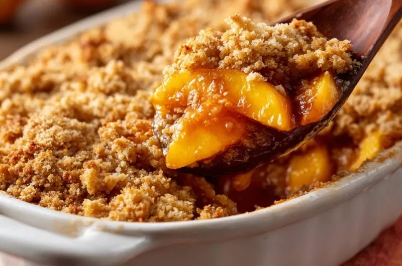 Peach Crumble