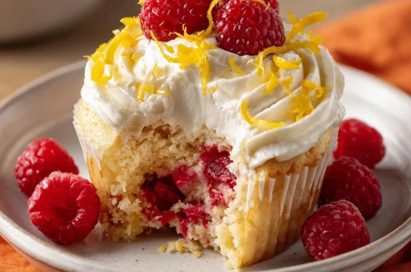 Raspberry Lemon Cupcakes