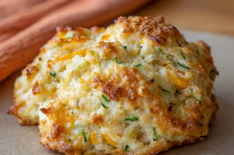Zesty Zucchini Cheddar Bites