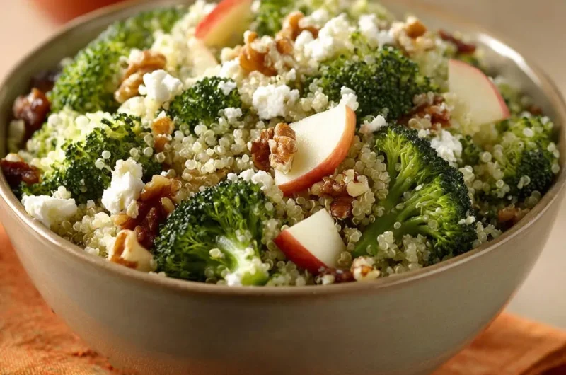 Apple Broccoli Quinoa Salad