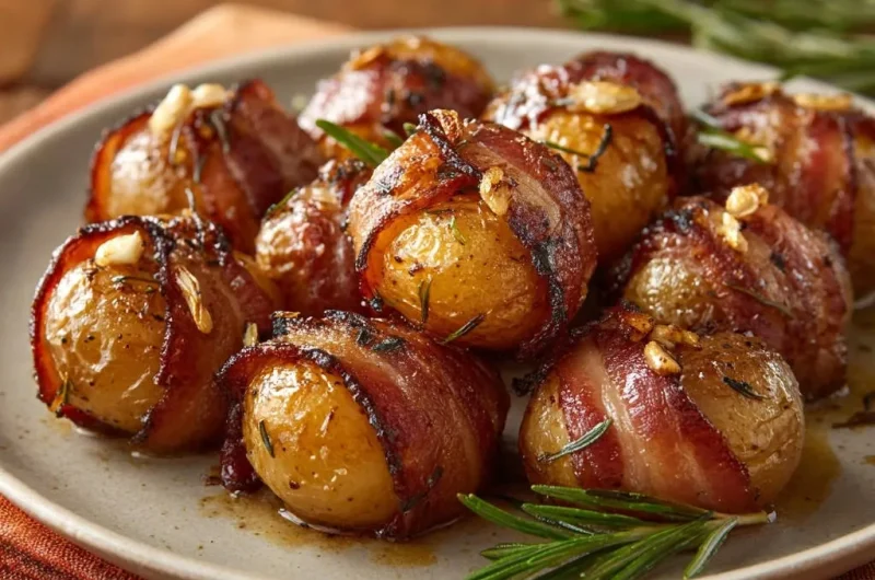 Bacon-Wrapped Rosemary Potatoes