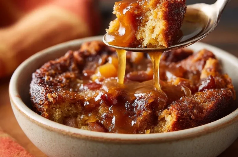 Caramel Apple Pudding Bake