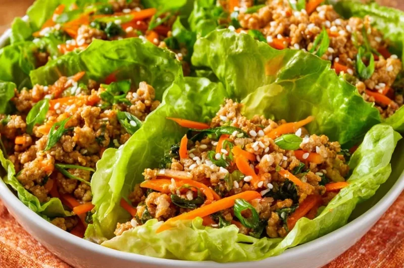 Chicken Lettuce Wraps
