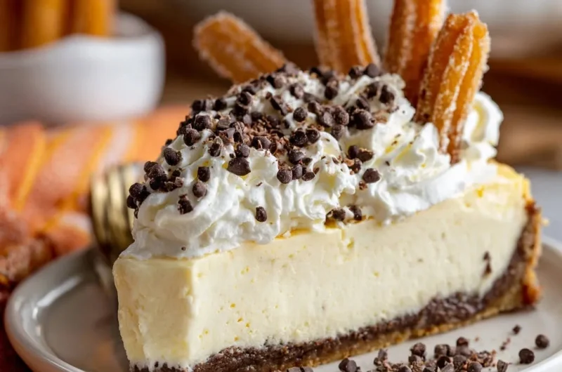 Chocolate Churro Cheesecake