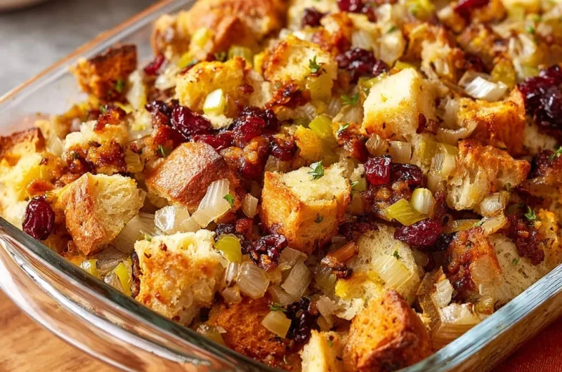 Classic Cranberry Stuffing