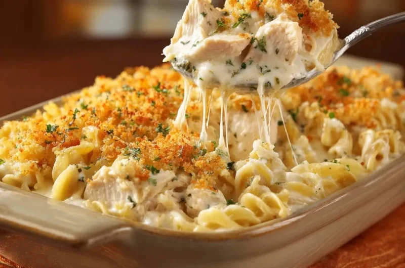 Creamy Chicken & Pasta Bake