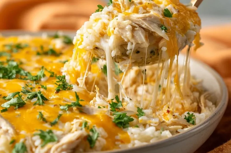 Creamy Chicken and Rice Bake