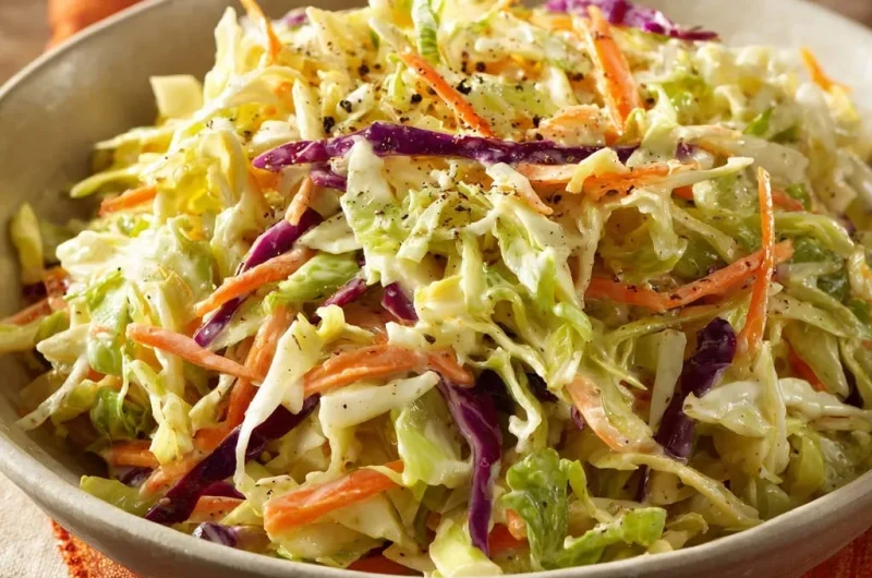 Creamy Homemade Coleslaw