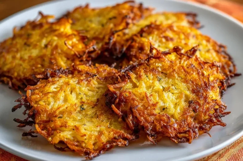 Crispy Golden Potato Pancakes