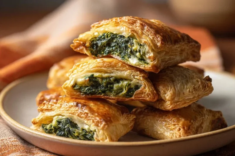 Flaky Spinach & Feta Puffs