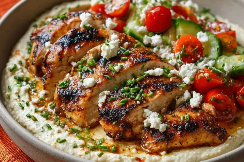 Mediterranean Grilled Chicken Bowl