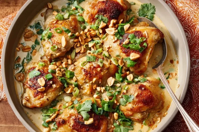 One-Pan Crispy Skinned Chicken Thighs