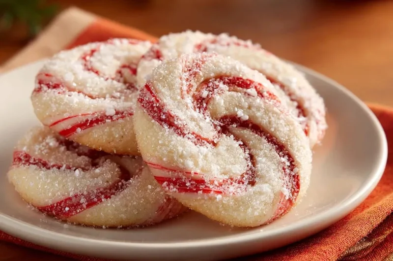 Peppermint Swirl Cookies