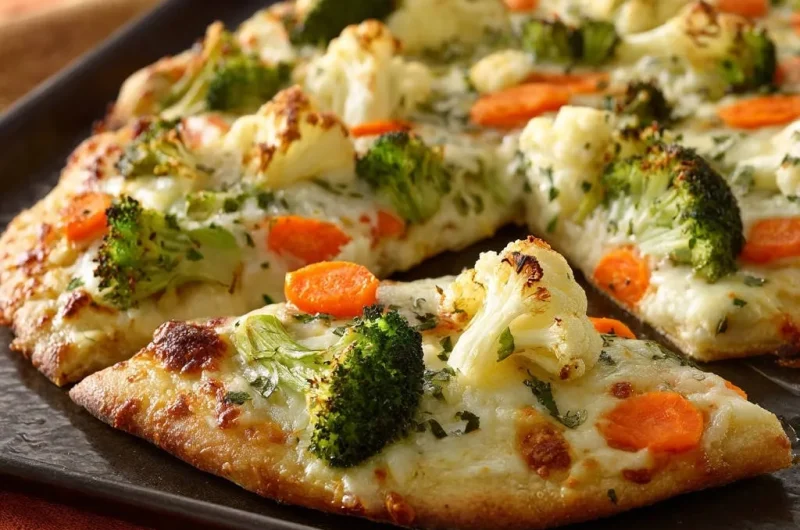 Roasted Veggie Flatbread