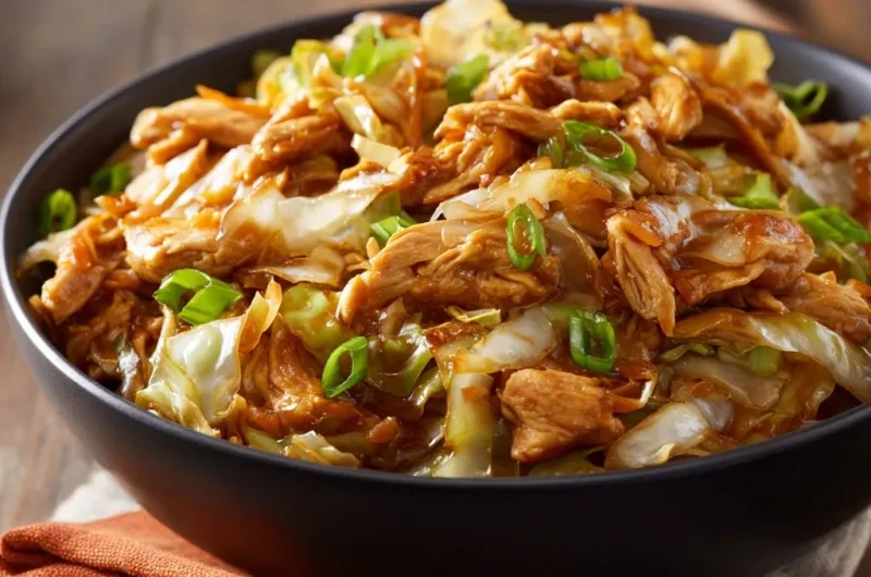 Savory Chicken & Cabbage Stir-Fry