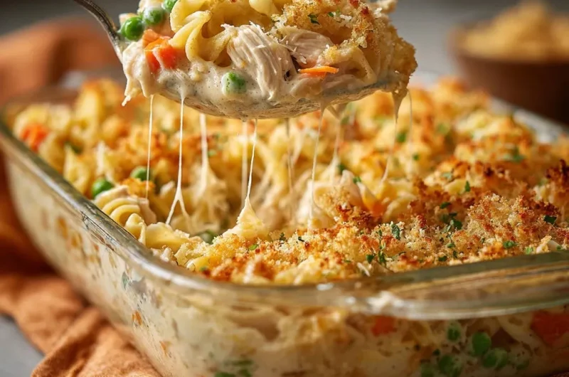 Ultimate Chicken Noodle Bake