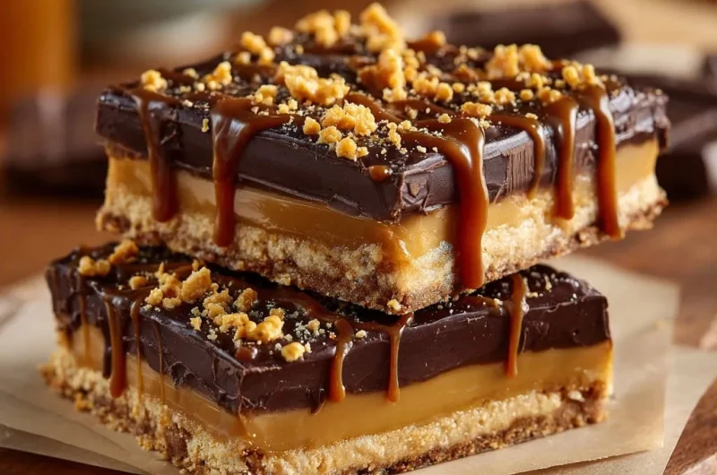 Ultimate Salted Caramel Chocolate Bars