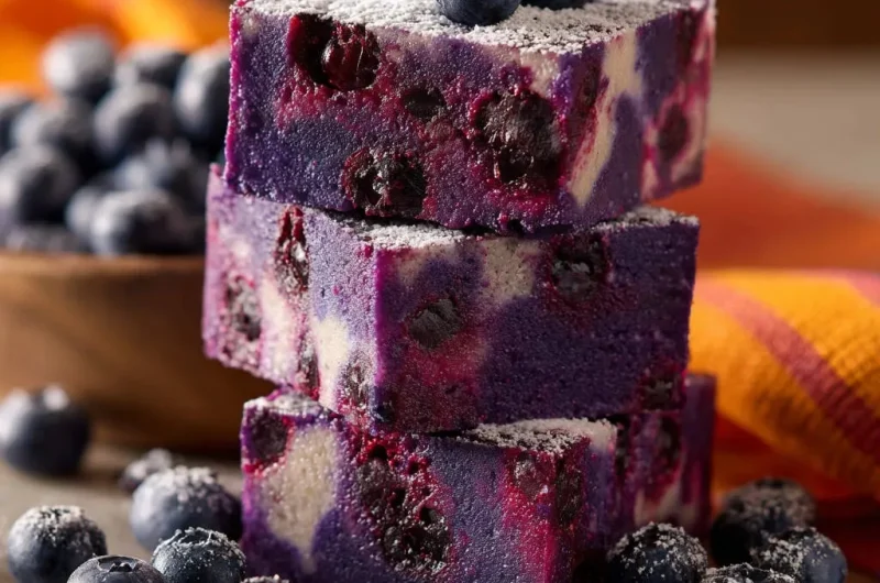 Blueberry Swirl Bars