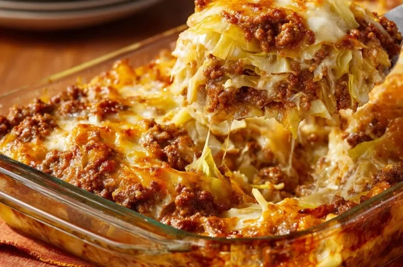 Easy Cabbage Roll Bake