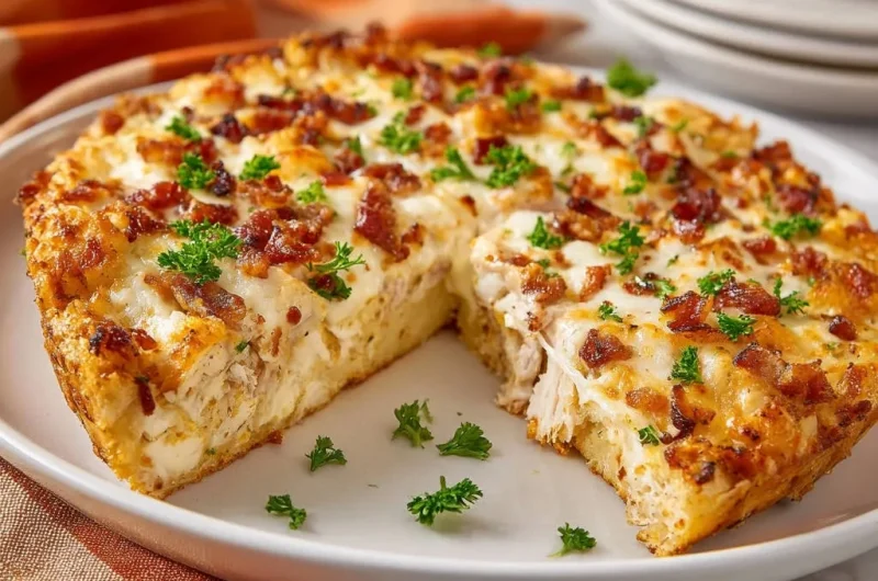 Cheesy Chicken Bacon Bake