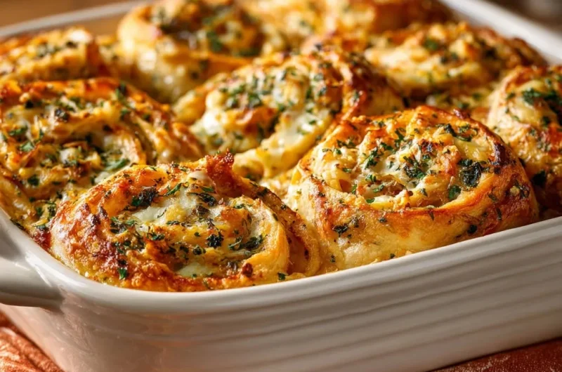 Cheesy Chicken Rolls