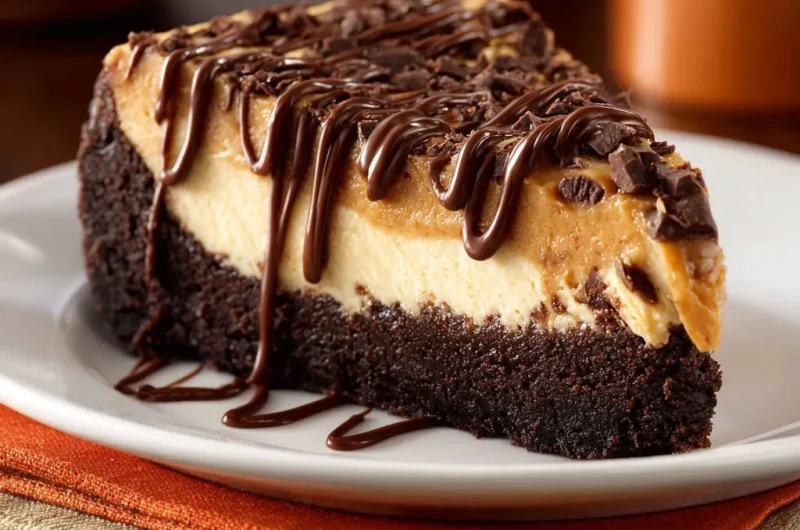 Dreamy Chocolate Peanut Butter Cheesecake