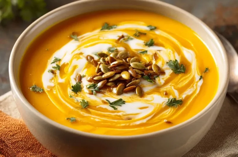 Creamy Roasted Butternut Squash Soup