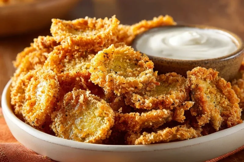 Crispy Fried Pickle Chips
