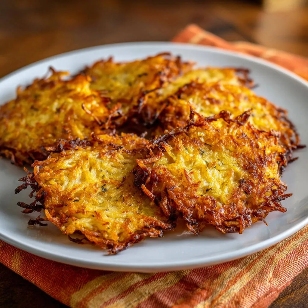 Crispy Golden Potato Pancakes: Master the Perfect Crunch - recipe image