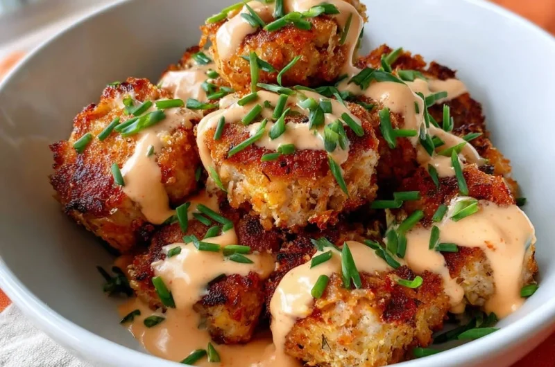 Golden Pan-Fried Seafood Cakes