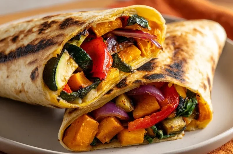 Grilled Veggie Wraps