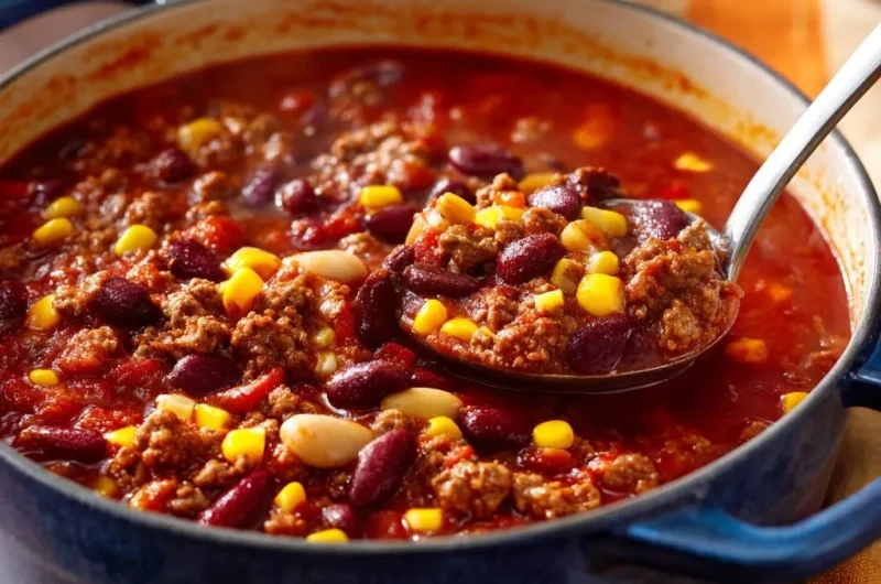 Hearty Beef & Bean Chili
