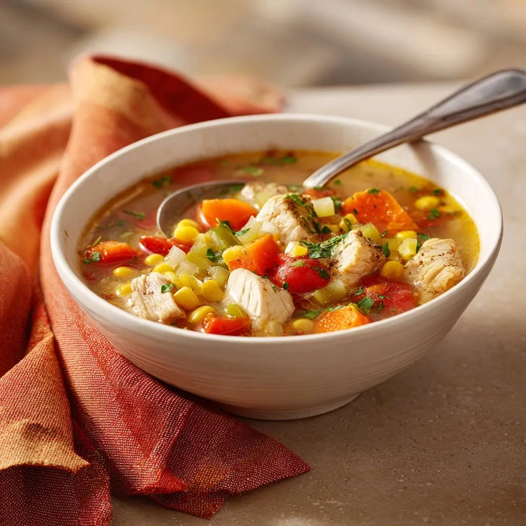 Hearty Chicken & Veggie Soup: The Secret to Tender Bites - recipe image