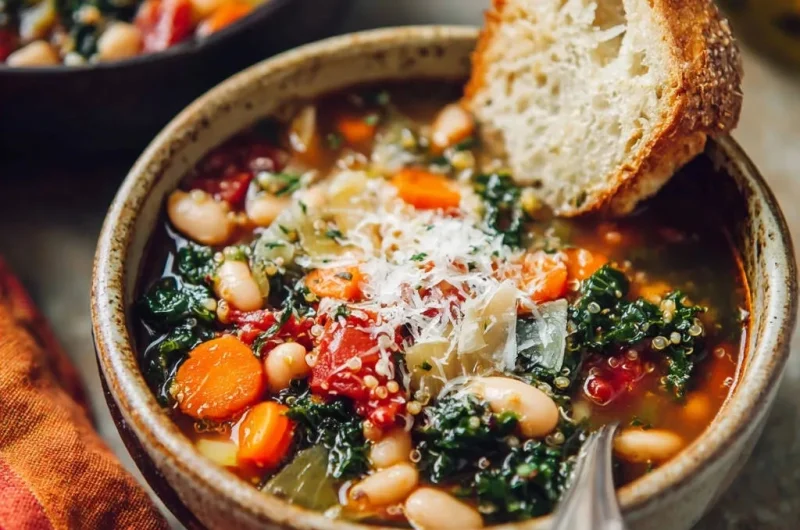 Hearty Veggie & Quinoa Soup