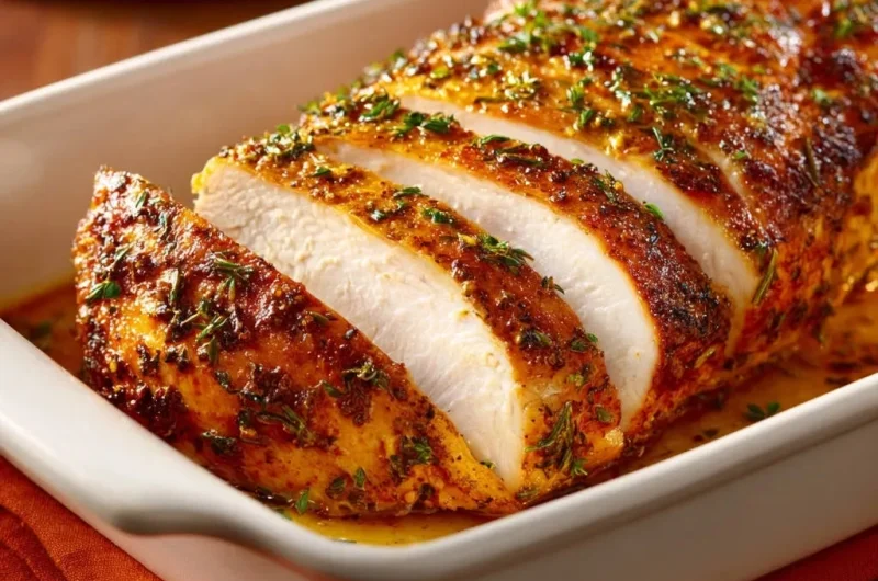 Herb-Crusted Roasted Chicken Breast