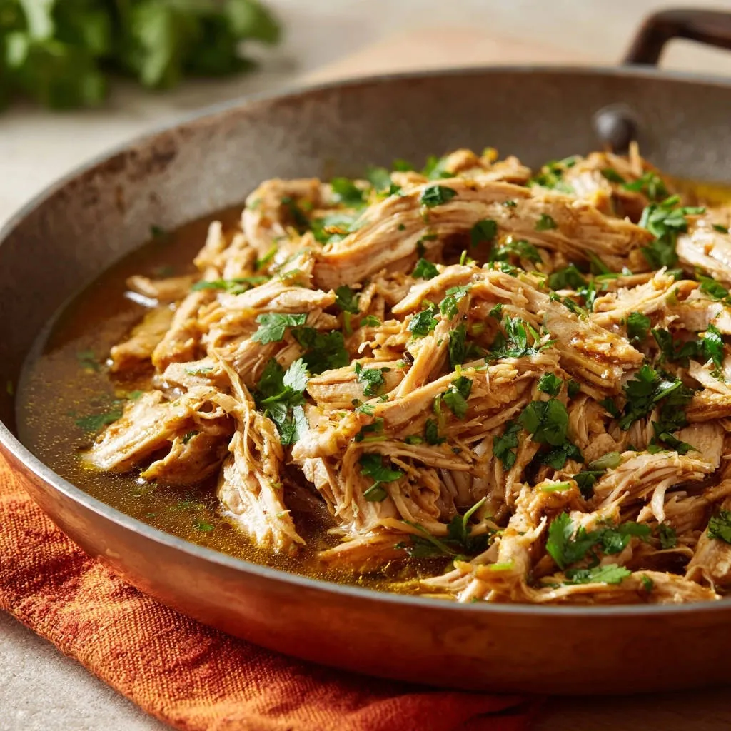 Juicy Shredded Chicken: The Secret to Succulent Bites - recipe image