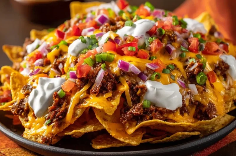 Loaded Beef Nachos