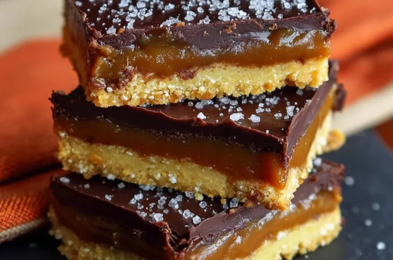 Salted Caramel Chocolate Bars