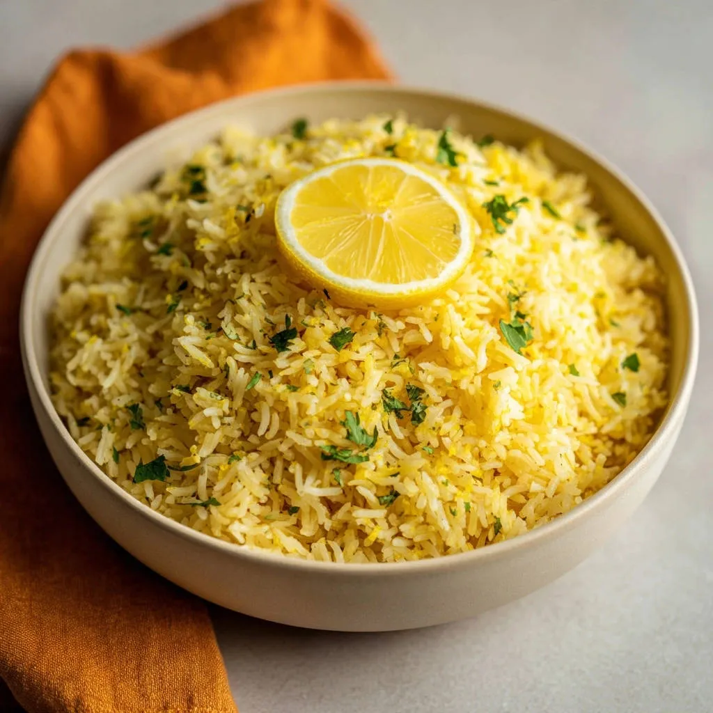 Zesty Lemon Herb Rice: Perfectly Fluffy Grains Every Time - recipe image
