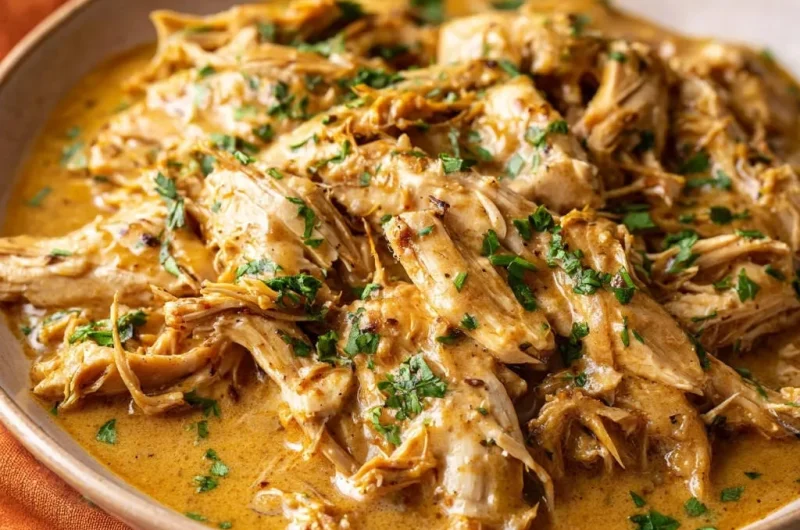 Creamy Shredded Chicken