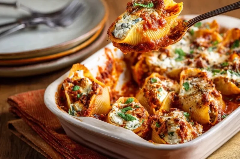 Giant Stuffed Shells: Perfectly Tender, Never Gummy
